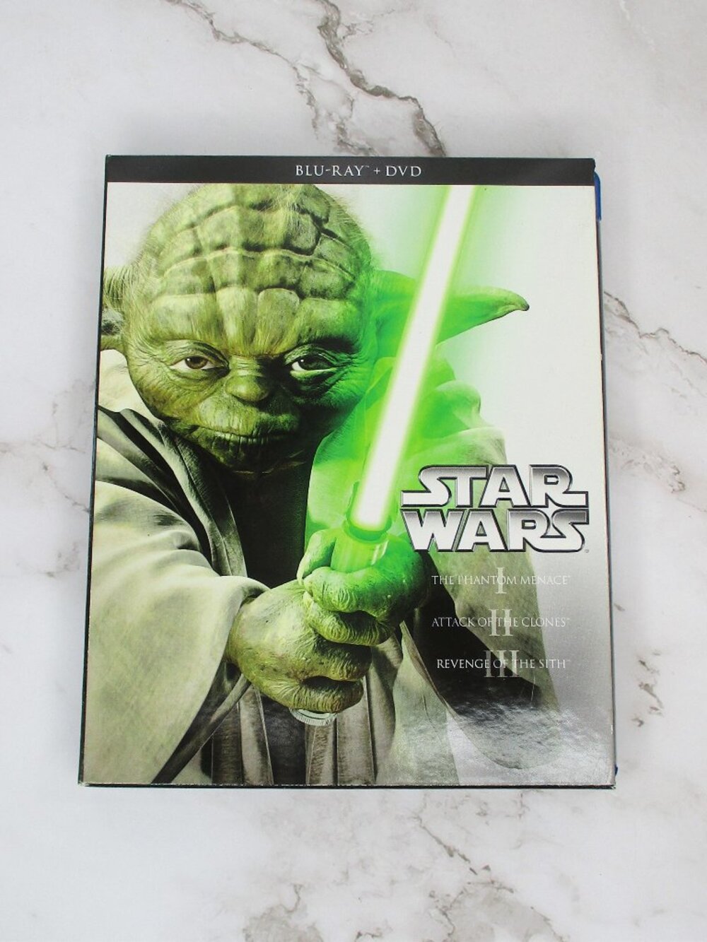 Star Wars Prequel Trilogy I-III (Blu-Ray/DVD Combo) Full Feature Films